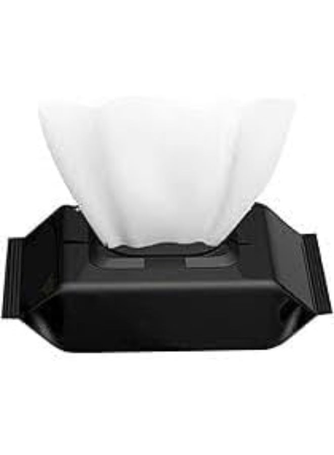 Shoe polish wipes, quick-cleaning wet wipes for sneakers, sandals, and leather shoes. Travel-friendly shoe cleaner for removing dirt and polishing. Quick and convenient shoe care solution - 80 wipes - Image 1